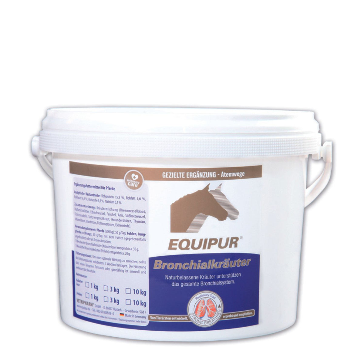 EQUIPUR Bronchialkräuter 3000g Kräuter lose