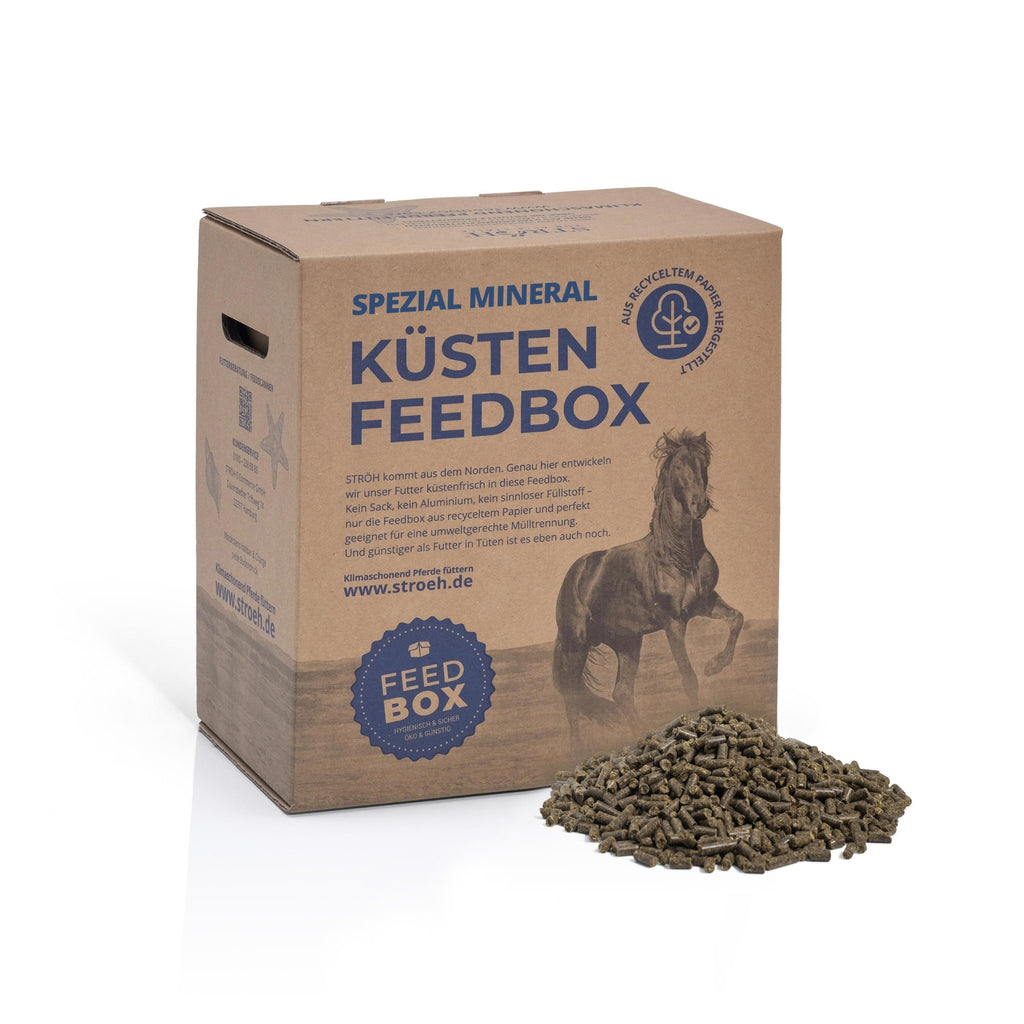 STRÖH Spezial Mineral für Pferde 5,5kg Feedbox XXS