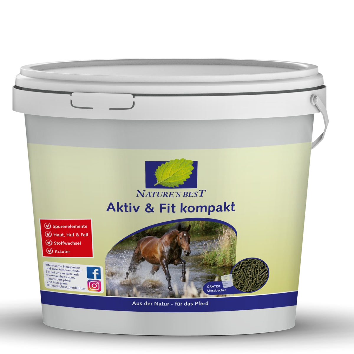 Nature´s Best Aktiv & Fit kompakt  3kg
