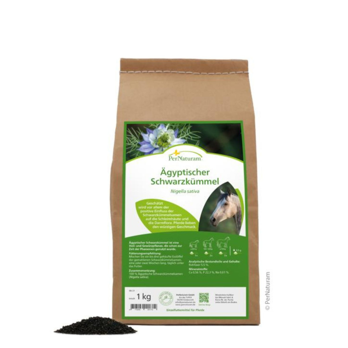 PerNaturam Ägyptischer Schwarzkümmel 1000g
