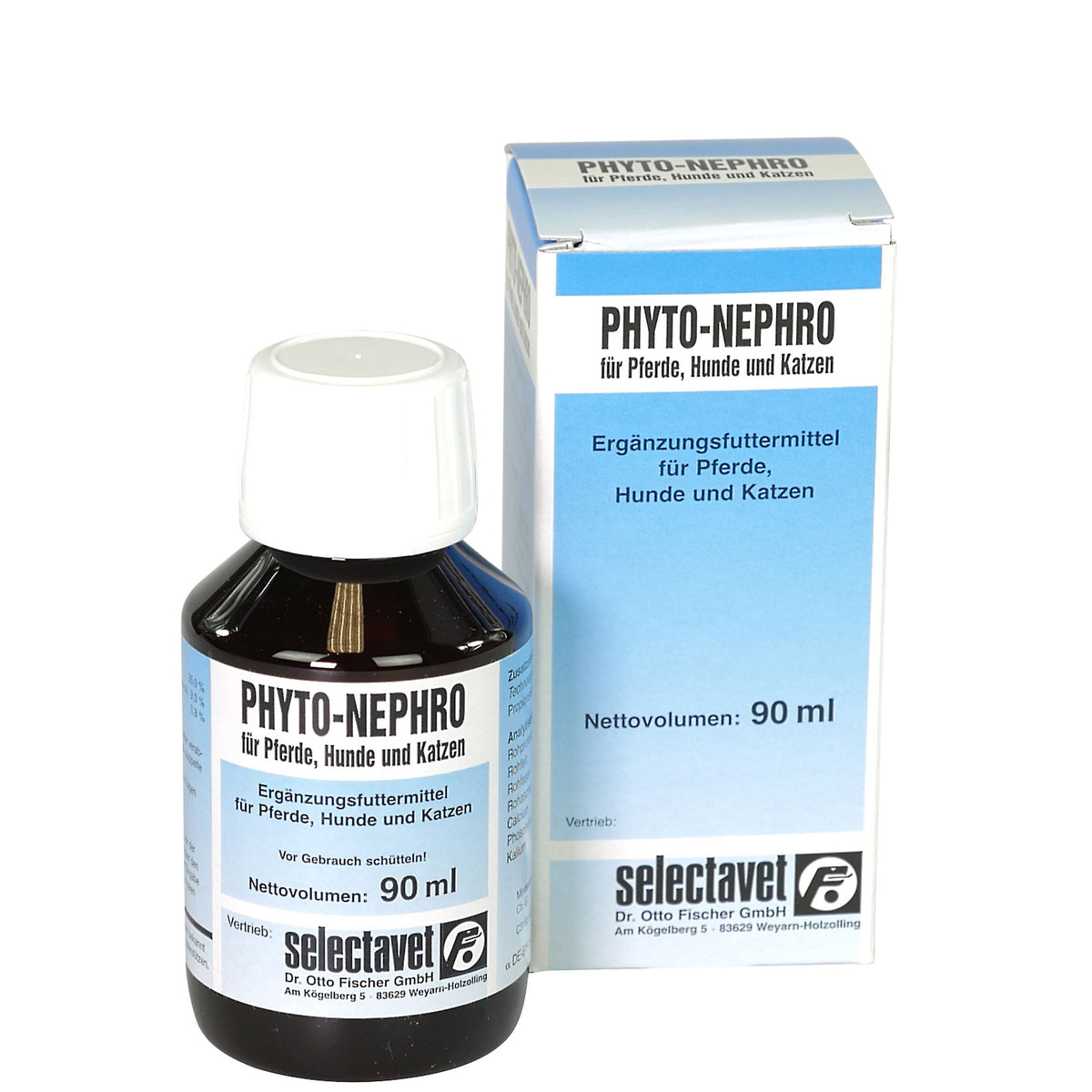 Phyto-Nephro Hund Katze Pferd 90 ml